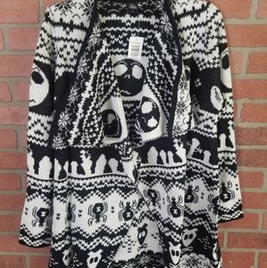 Disney Nightmare Before Christmas Drape Cardigan